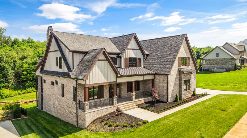 Bridgemore home front elevation from the street