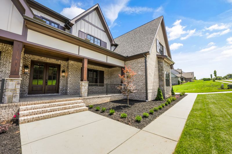 Covered front porch