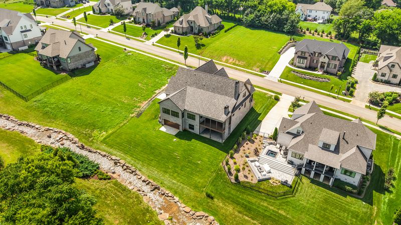 Aerial view of the Bridgemore community near Farragut